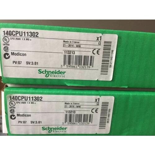 New Schneider 140CPU11302 CPU 256K free shipping