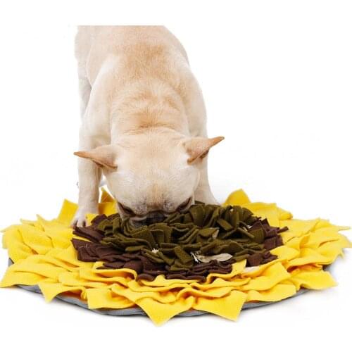 Snuffle Mat, Dog Slow Feeding Training Mat, Pet Snuffle Mat Nosework Blanket Non Slip Pet Activity Mat for Stress Release