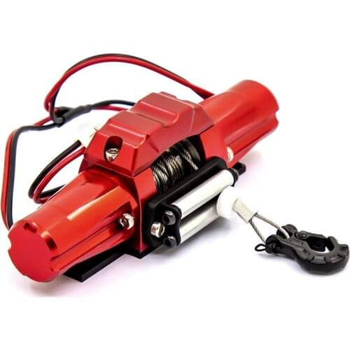 Climbing car simulation metal dual motor winch + controller line D90 Axial SCX10TRX-4 RS1