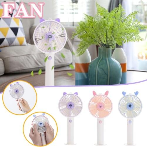 2021 Portable Handheld Fan Usb Charging Mini Desktop Ventilador Creative New Handheld Fan Air Conditioning напольный вентилятор