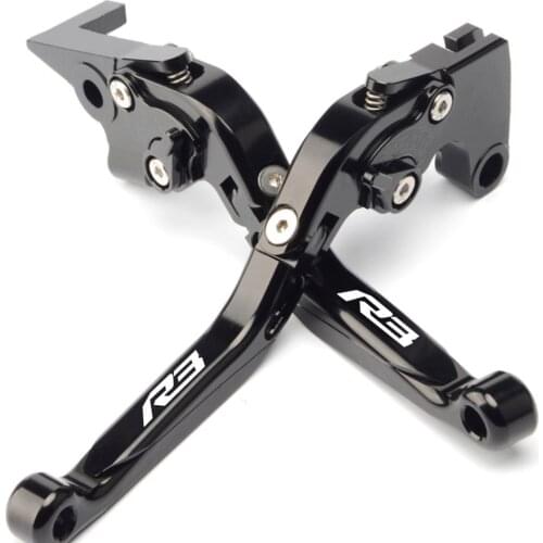 For YAMAHA YZF R3 2015 2016 2017 2018 2019 2020 YZF-R3 Motorcycle Accessories CNC Adjustable Extendable Foldable Brake Clutch Le