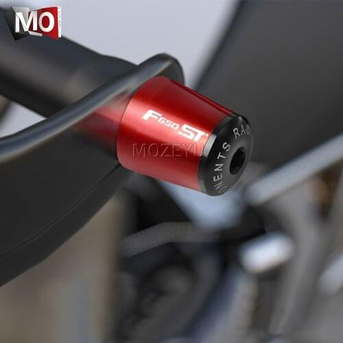 7/8" 22mm Motorcycle Handlebar Grips End Handle Bar Cap End Plug For BMW F650ST F650 ST F 650 ST 1997-2000 Handlebar Grips End