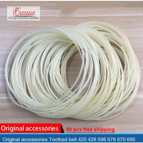 Continuous sealing machine parts toothed belt sealer accessiores Triangle belt Wide angle zone patrs FR-770 810 980 1120 1370