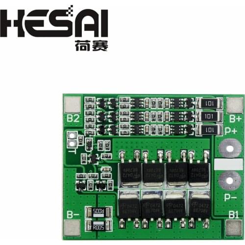 3S 25A Li-ion 18650 BMS PCM Battery Protection Board with Balance For li-ion Lipo Battery Cell Pack