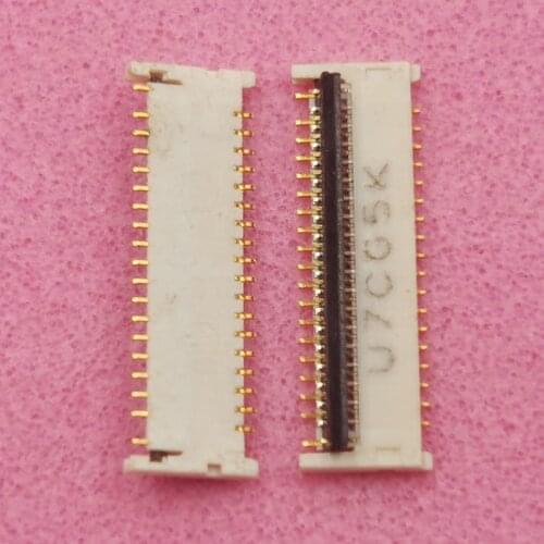 1Pcs Display LCD FPC Connector For Samsung Galaxy Tab A 10.1 SM-T580 T580 T585 T587 plug on motherboard 35pin 35 pin