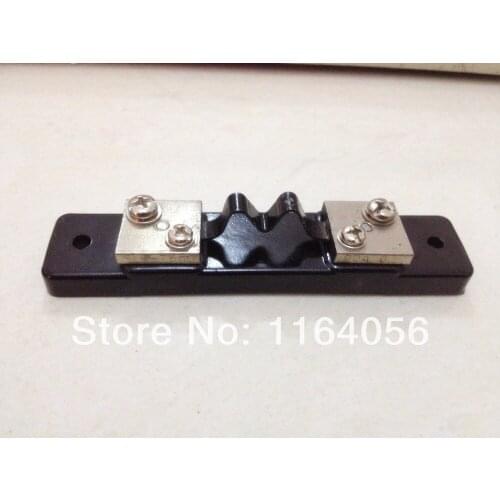2 pieces / lot 20A 75mV Measure DC Current Shunt Resistor for Ammeter