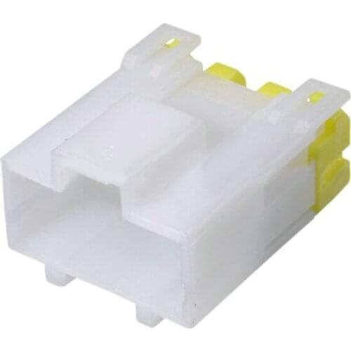 5/10sets 6pin plastic housing plug male electrical wiring cable connector 7122-6060