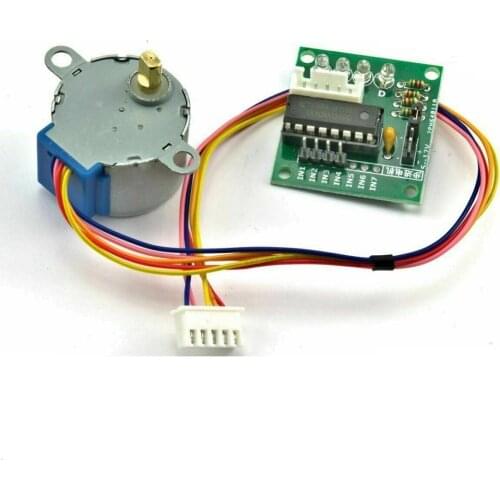 6pcs 5V Stepper Motor 28BYJ-48 With Drive Test Module Board ULN2003 5 Line 5.625 X 1/64