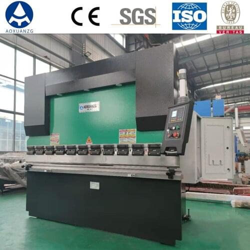 80T/2500MM Hydraulic CNC Press Brake Carbon Steel Sheet Bending Machine With E21 Controller