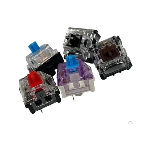 FREE SHIPPING 10PCS Kailh Traditional Gaming Mechanical Keyboard Switch SMD With Brown/Red/Blue/Black Keystem 3 Pins