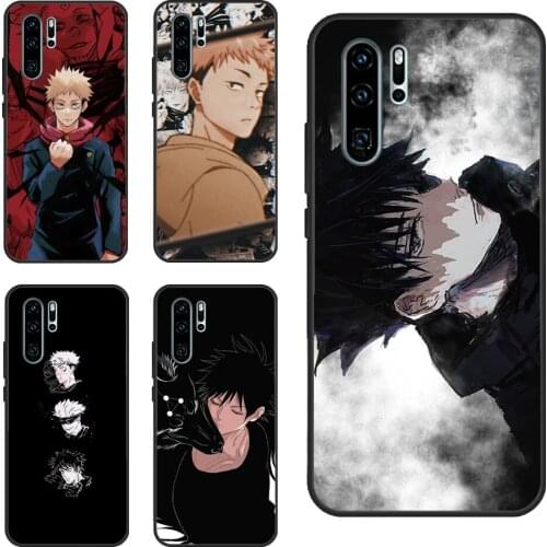 Jujutsu Kaisen Yuji Itadori Fushiguro Megumi For Huawei P30 Lite P40 P20 Pro Nova 5T P Smart 2019 Case For Honor 20 10 X Lite 8X
