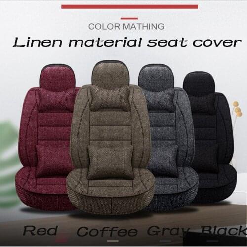 UTANG Car Seat Cover Flax Full Set Surround Waterproof Comfortable Durable With Factory Price