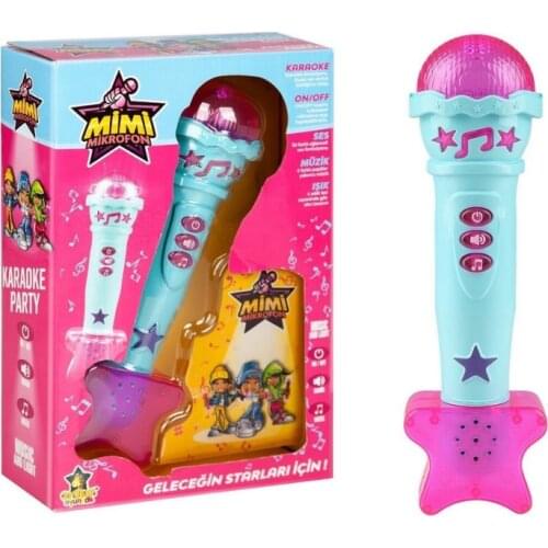 Toy Echo Light Music Kareoke Microphone Kids Toy Microphone Sound Battery for Children Birthday Gifts Kareoke Microphone