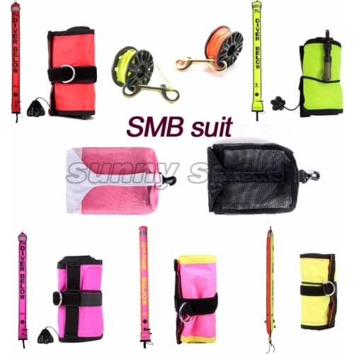 Reelwraps combination bundle equipment bag net bag portable set SMB diving scuba diving bag jellyfish Diving reel Technical Divg