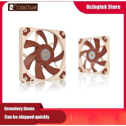 Noctua NF-A12x15 Temperature Control 12CM Chassis Cooling Fan Silent 12V FLX PWM 120x120x15mm CPU Cooler Fan