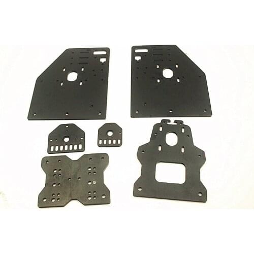 OX+CNC Aluminium Plates Kit OX+CNC Gantry Plate Set Openbuilds OX CNC ROUTER KIT vslot with Universal Threaded Rod Plate