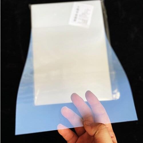 A4 adhesive backed waterproof plate making film self-adhesive film printing inkjet self-adhesive label printing paper pigment A3