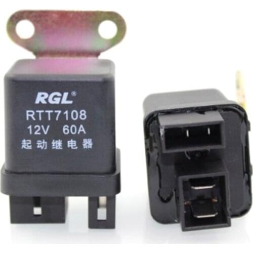 Starting auto Relay 12V 24V Farm Vehicle Truck Car Relay with Iron Backrest