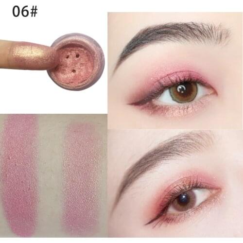 R&B Glitter Eyeshadow Loose Pigment Shadows Eye Mineral Powder Shimmer Eyeshadow Color Makeup