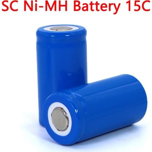 SC 1.2V 2000mAh 3000mAh 21410 Ni-MH Rechargeable battery for Vacuum cleaner Sweeper Drone Electric drill power tool battery