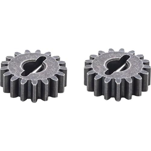 2 Pcs Steel Front Rear Portal Drive Gear 17T for Redcat GEN8 Scout II 1/10 RC Crawler Car Upgrades Parts Accessories