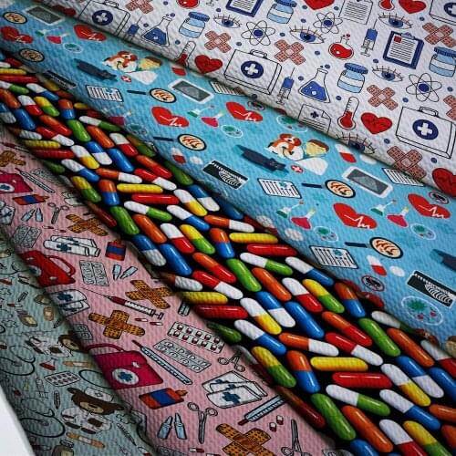 50*140cm Bullet Textured Liverpool Fabric Flower Printed DIY Tissue Kids Home Textile for Sewing Quilt Decoration Home L21251