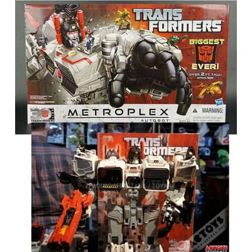 Transformers Classic 3.0 FOC Fall of Cybertron Metroplex Biggest Ever Anime Figure Deformed Robot Model Toys Boys Children Gift