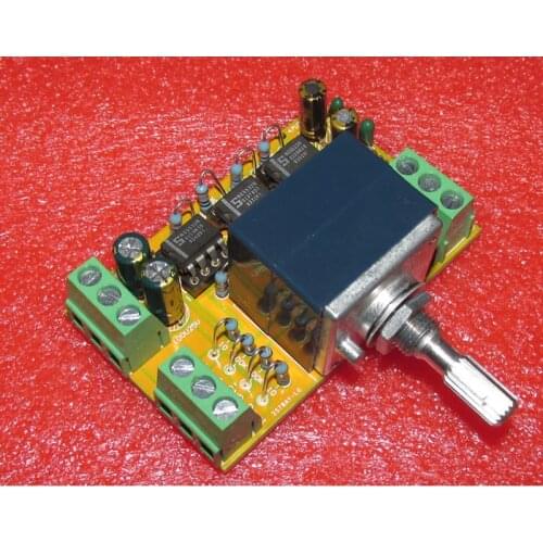 The improved version of the audio and fax A1 preamplifier board LG184B, golden plated 2MM thick, wide sound field, dynamic
