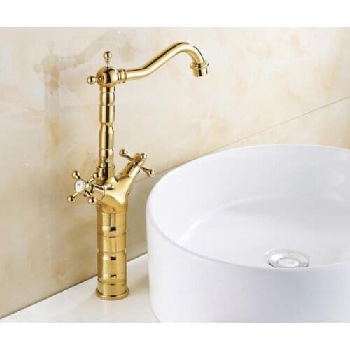 Vidric Luxury bathroom & kitchen hot and cold water basin taps bath dual handle single hole faucets washbasin mixer taos home su