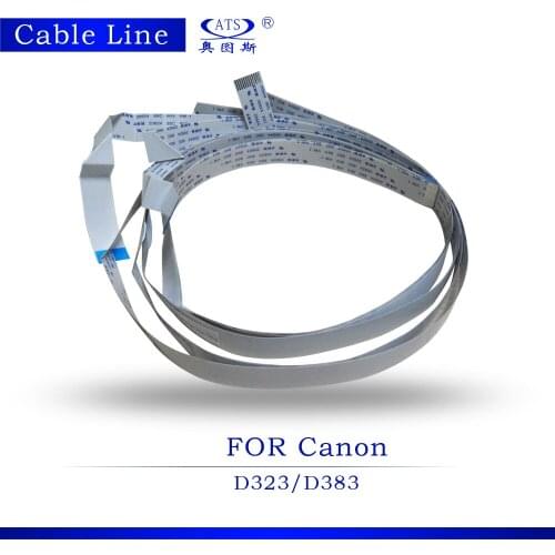 100PCS Scan Line compatible with D323 D383 Good quality D 323 383 Head Cable Line Machine Printer parts