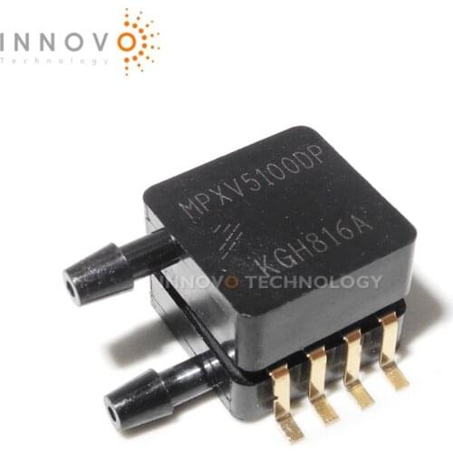 INNOVO MPXV5100DP MPXV5100 2 rows Pressure Sensor 14.5PSI 100kPa to 58.02PSI 400kPa 8-BSOP SOP-8 chip New original Free shipping