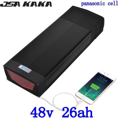 48V 1000W 1500W 2000W Ebike Battery 48V 25AH Lithium Battery 48V 20AH 26AH 25AH Electric Bicycle Battery use panasonic cell