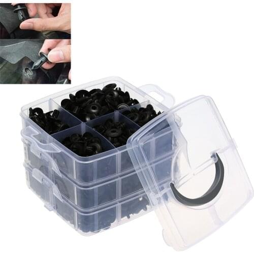 630Pcs Auto Car Fasteners Clips Plastic Retainer Clips Car Push Pin Rivet Trim Clips