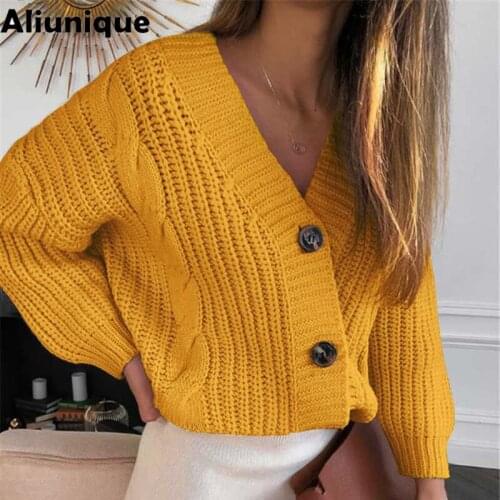 Aliunique Women's Knitted T-shirts