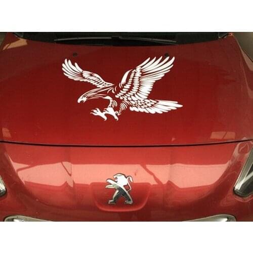 Car decals Flying Eagle Wing Animal Sport Vinyl Motor Front Hood stickers CG443