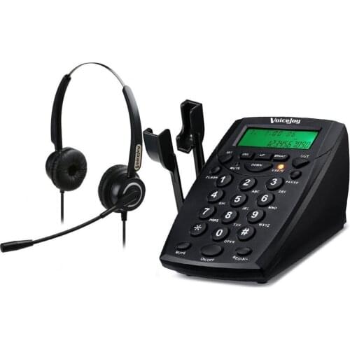 Free Shipping Call center office/business phone headset RJ9 plug headphones Dial pad with Recording Function