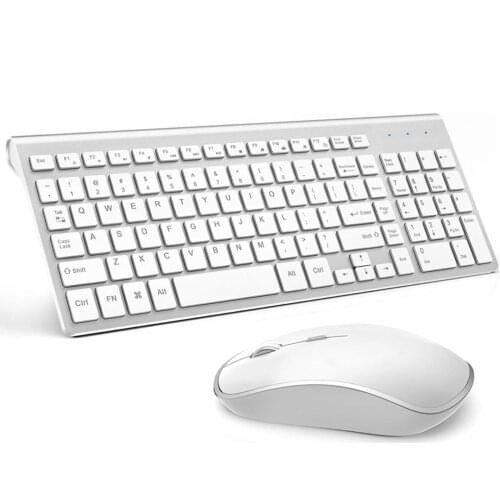 Wireless Keyboard And Mouse Suit, Accord With Ergonomics, Mute, Portable, Compatible With Mac And Windows System