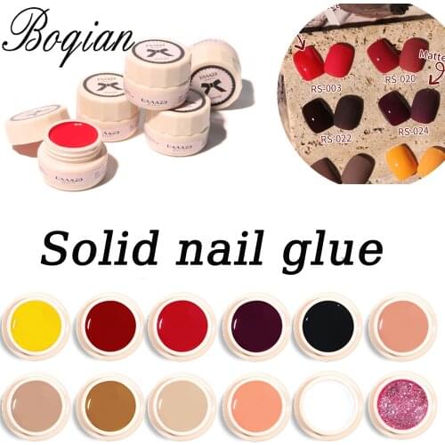 BQAN Solid Tank Nail Polish Glue Nail Shop Dedicated Japanese Solid Tank Nail Polish Glue Painted Phototherapy 24-Color