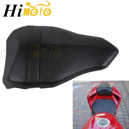 For Ducati 1098 1198 848 Motorcycle Accessories Rear Passenger Seat Cushion Pillion Rear Seat Pad Cover Black