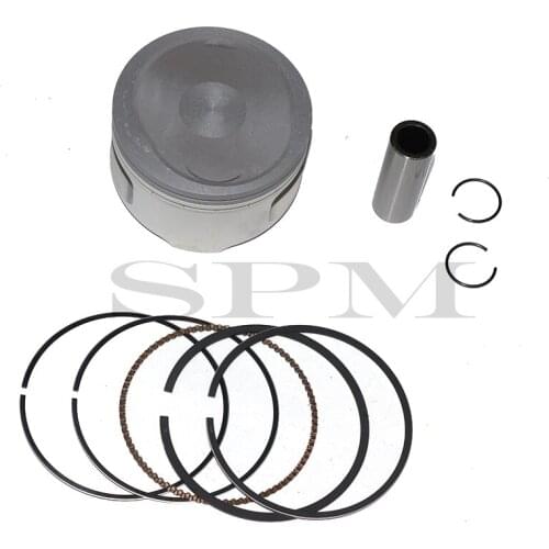 Motorcycle Engine 72mm Piston 17mm Pin Ring Set Fit for LH300 Water-cooled engine ATV Quad Dirt Pit Bike