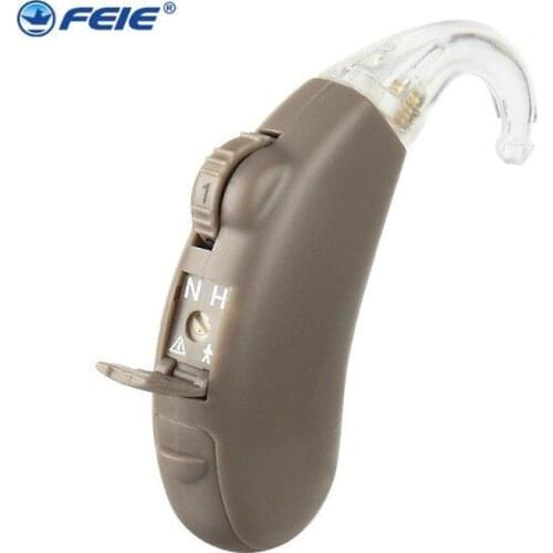 Medical Headset Hearing Aids Wholesale behind ear digital Hearing Aid Amplifier headphone deaf Dropshipping S-203