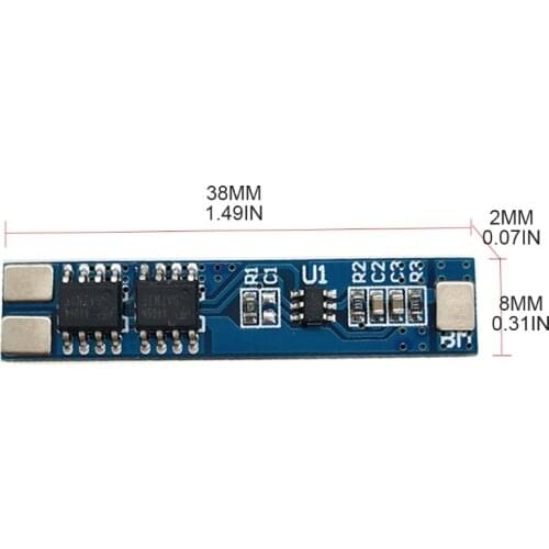 K1KA Battery Protection Board Module Anti-Overcharge/Over-Discharge/Over-Current/Short Circuit Li-ion Lithium Battery Charge