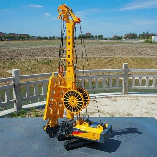 New 1:35 XCMG Hydraulic Diaphragm Wall Grap Replica Construction Model Diecast Model Car Toys Gifts Display Metal,Plastic,Rubber