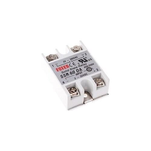 NEW Solid State Relay SSR-60DA 60A 3-32VDC/24-380VAC YB