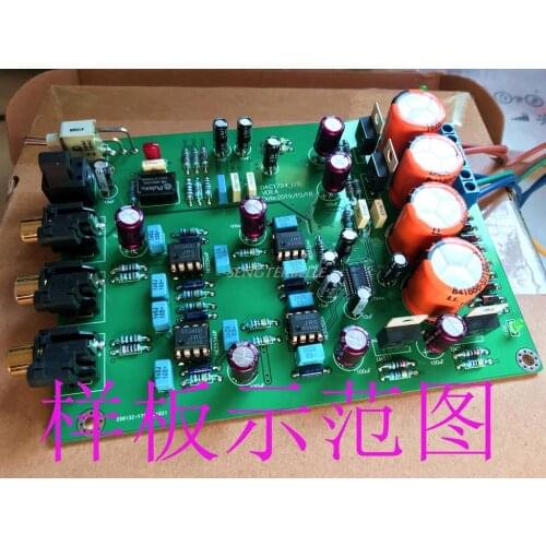 New PCM1794 SPDIF Hifi Coaxial Optical Fiber Audio DAC Decoder Board
