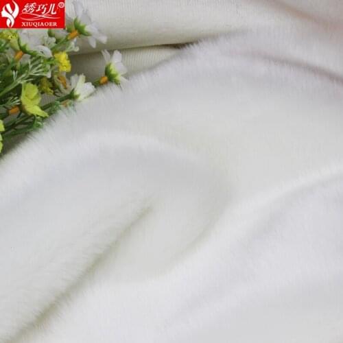 180cm*50cm Thick Imitation Rabbit Fur Plush Fabrics Clothing Boot Covers Scarves Counter Displays Background Cloth DIY Fabrics