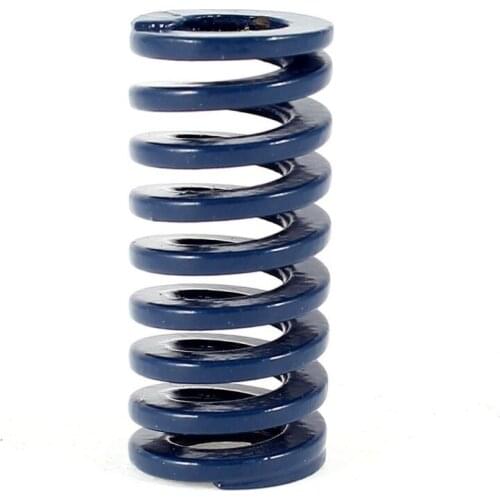 Spring metal helical 35 x 16 x 9 mm Blue