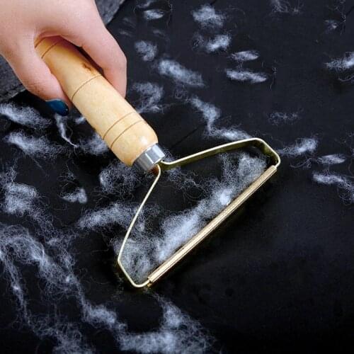 Metal Lint Remover Clothes Fuzz Shaver Lint Roller Fluff Remover Portable Shaver Brush Tool for Sweater Woven Coat