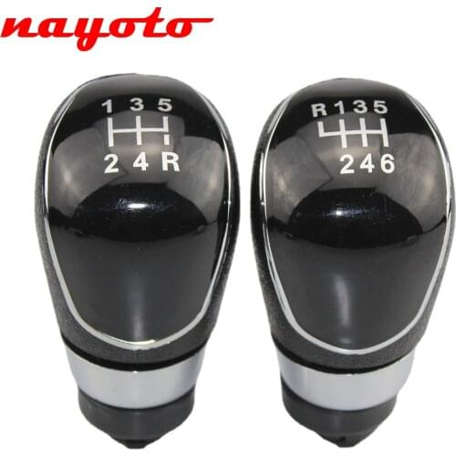 5/6 Speed Car Manual Gear Stick Shift Knob Handball For Ford Focus MK2 MK3 MK4 Fiesta MK7 C-max B-max Mondeo Kuga Transit Galaxy