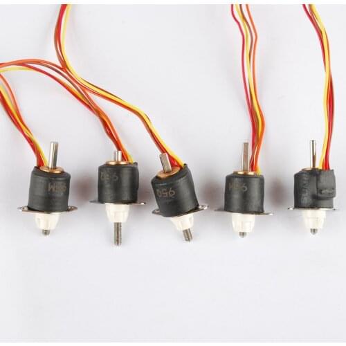5pcs Linear Stepping Motor Miniature Linear Motor 2 Phase 4 Wire 10mm Dia 2 Phase 4 Wire